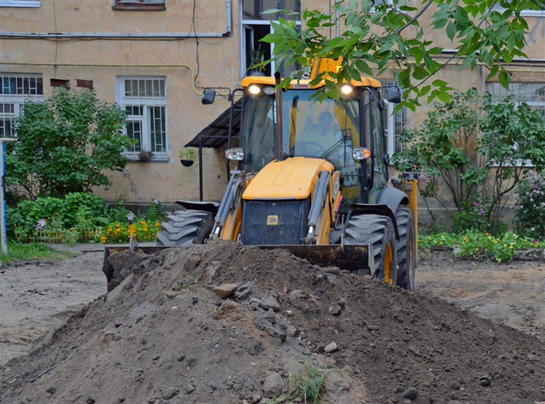 Началось благоустройство костромских дворов по нацпроекту 