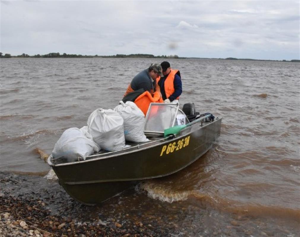 Во время турнира «Чистые водоёмы» костромичи собрали полтонны мусора