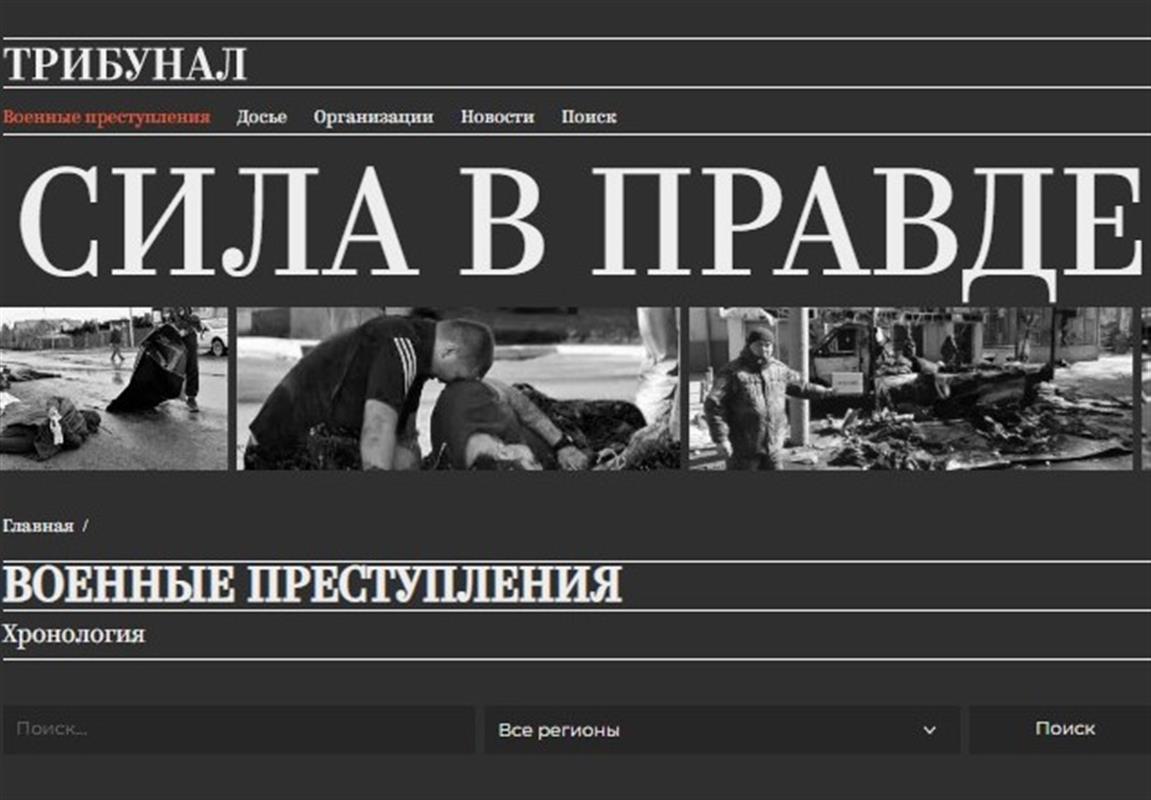 Костромичей познакомили с сайтом «Трибунал» о преступлениях неонацистов на Донбассе