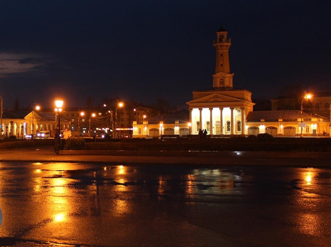 В центре Костромы начали делать новое освещение

