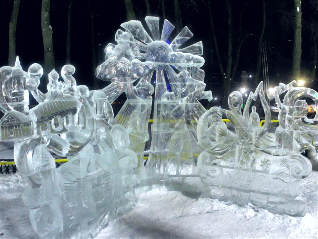 Подведены итоги конкурса снежно-ледовых скульптур «Кострома – зимняя сказка»