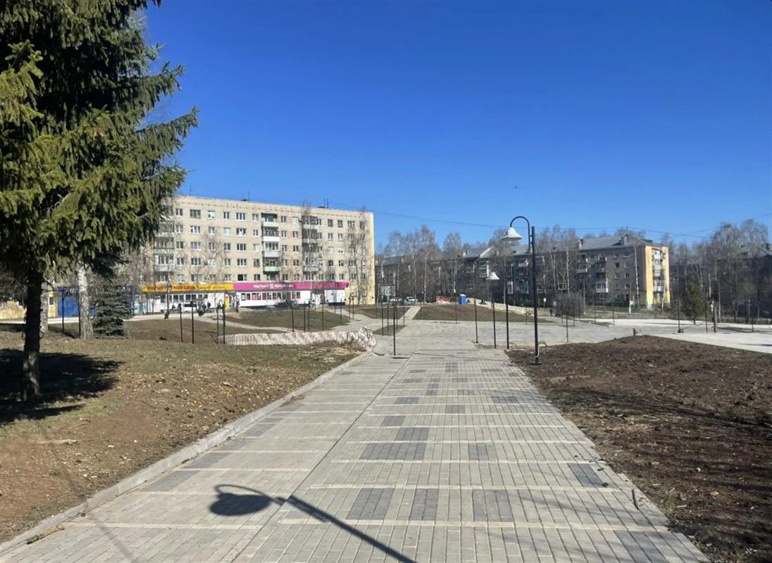 Продолжается благоустройство одного из любимых мест отдыха костромичей