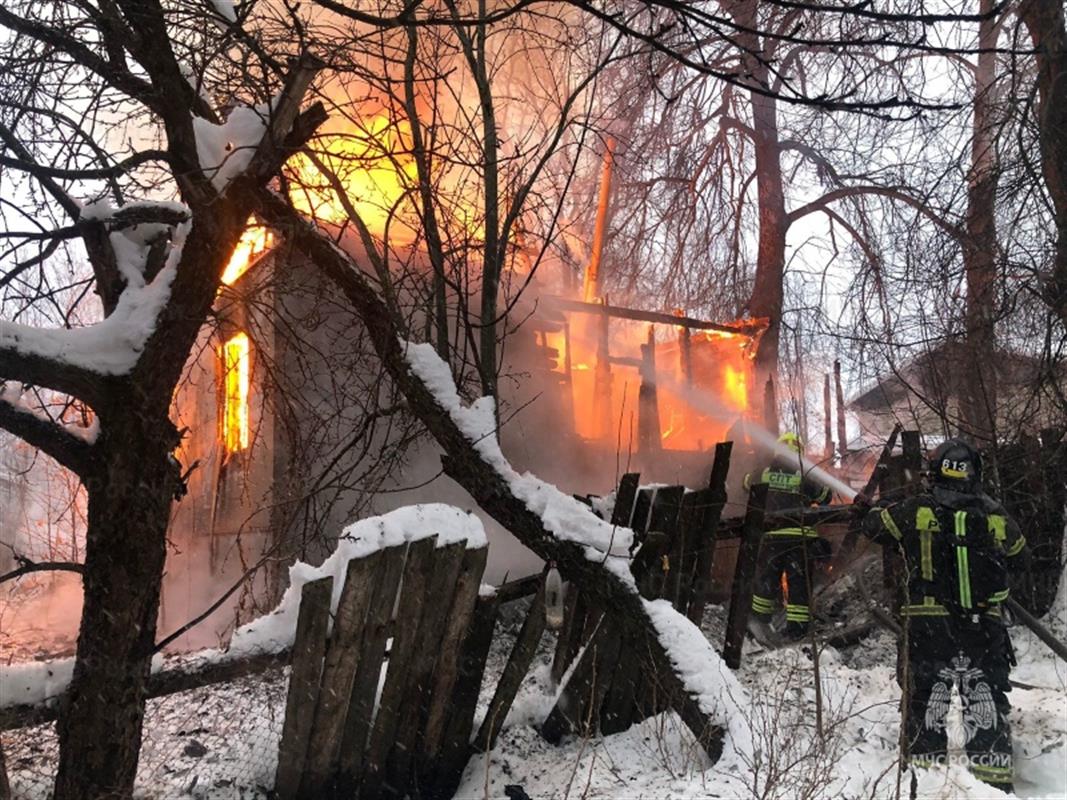 За неделю в Костромской области произошло 14 пожаров