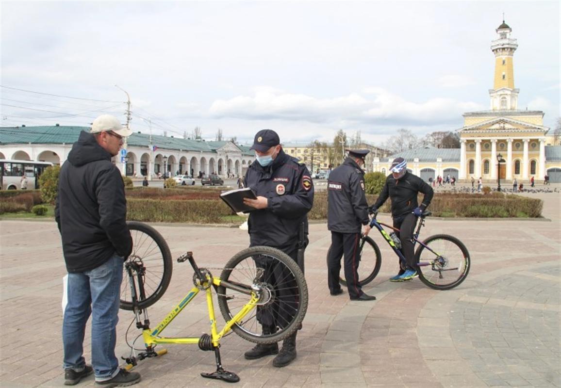 Костромичам предлагают зарегистрировать велосипеды в специальной базе 