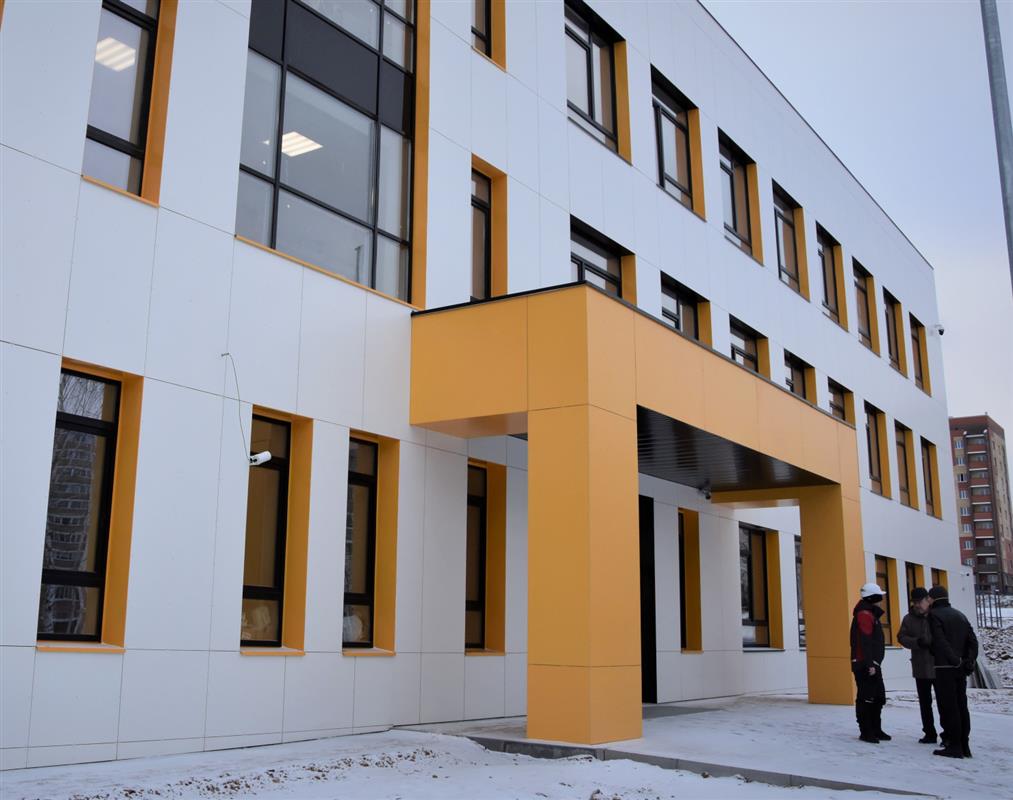 В Костроме завершается строительство школы в микрорайоне Новый город