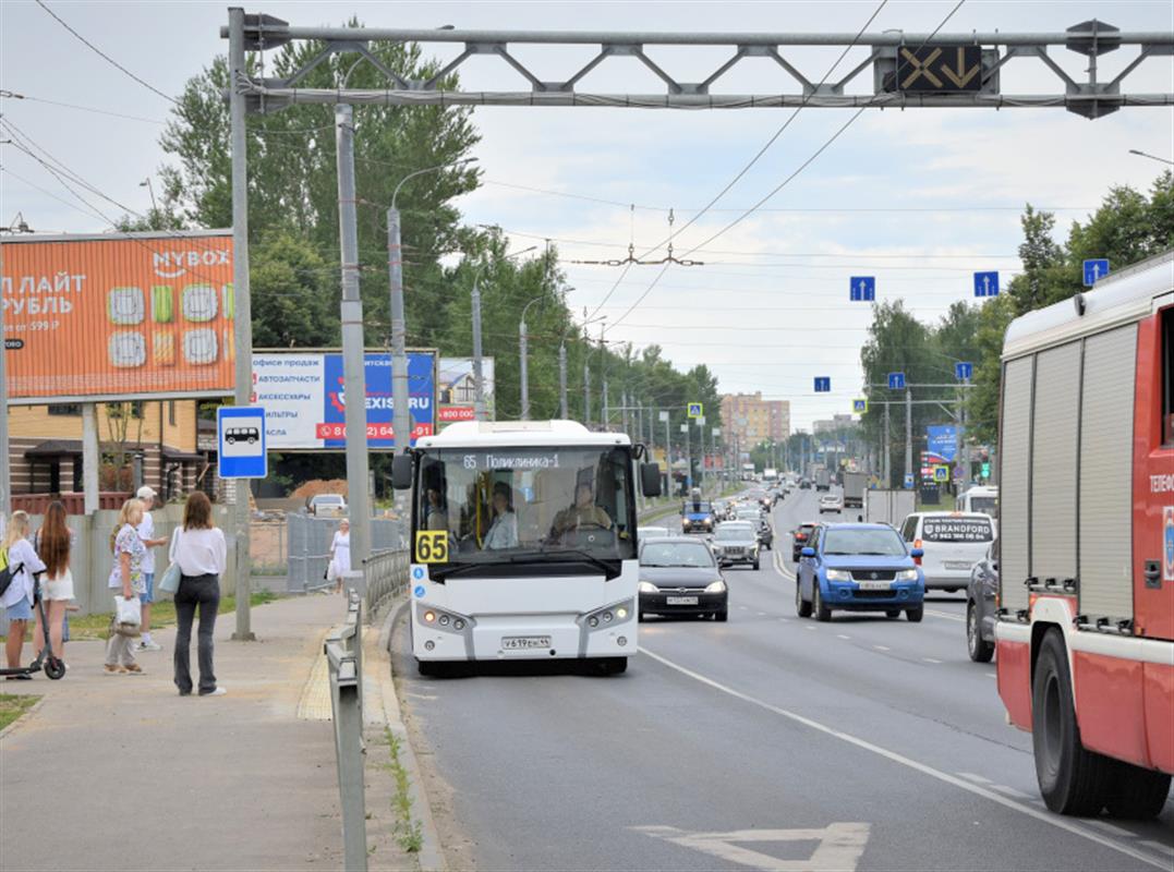 На заволжских маршрутах в Костроме увеличивают количество автобусов