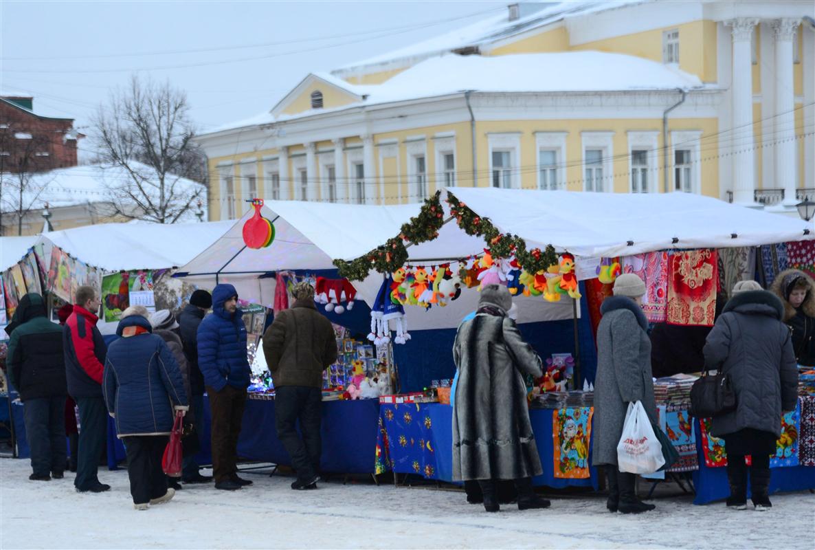 Новогодние ярмарки откроются в Костроме на следующей неделе