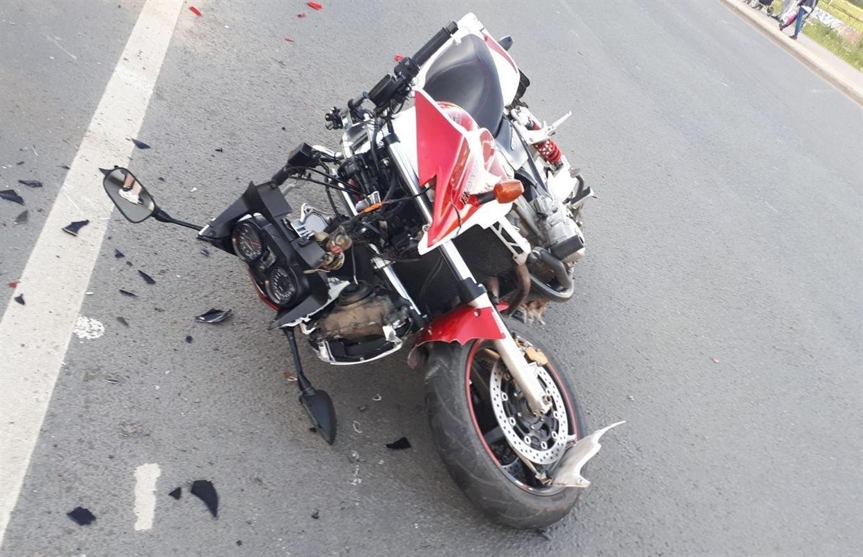 Костромичка пострадала в ДТП с мотоциклом 