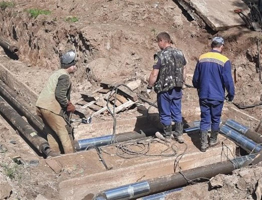 В Костроме проводят замену изношенных квартальных и магистральных трубопроводов
