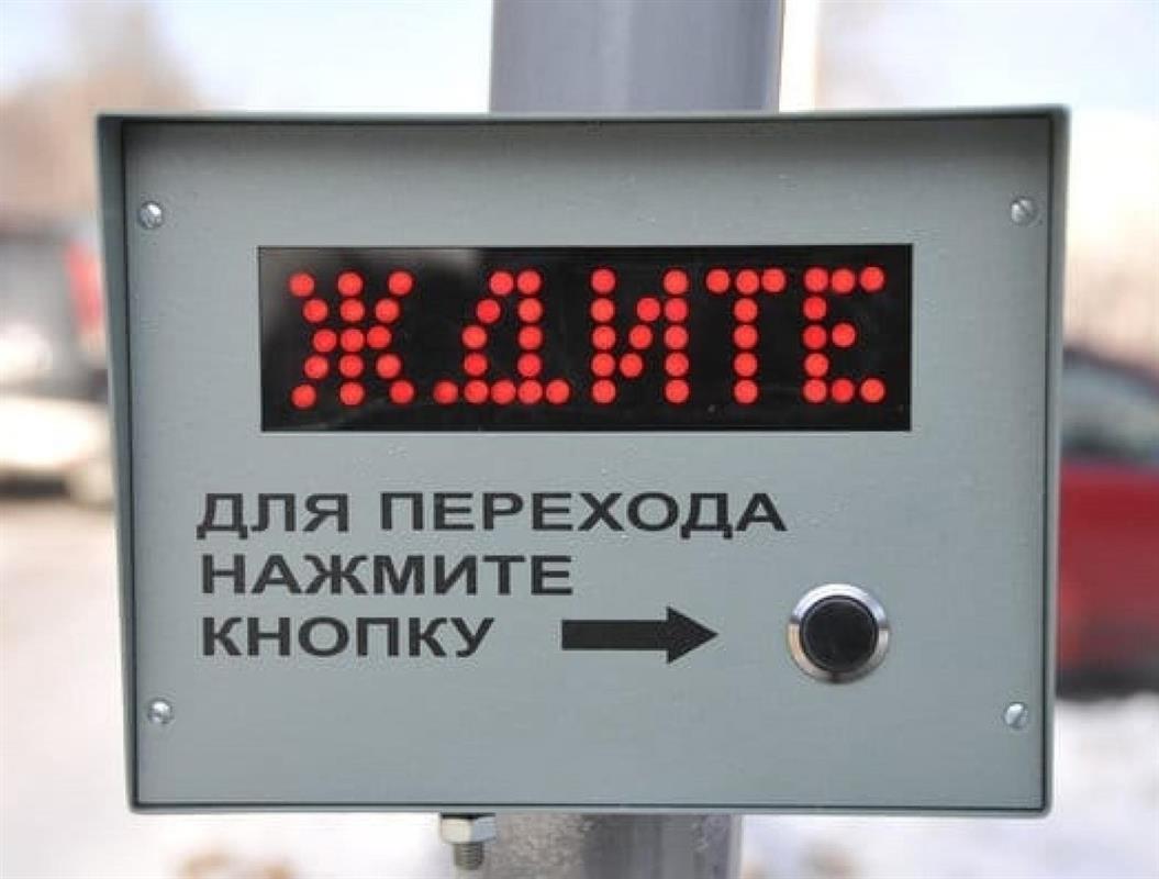 Костромичам напоминают правила пользования светофорами с кнопкой вызова

