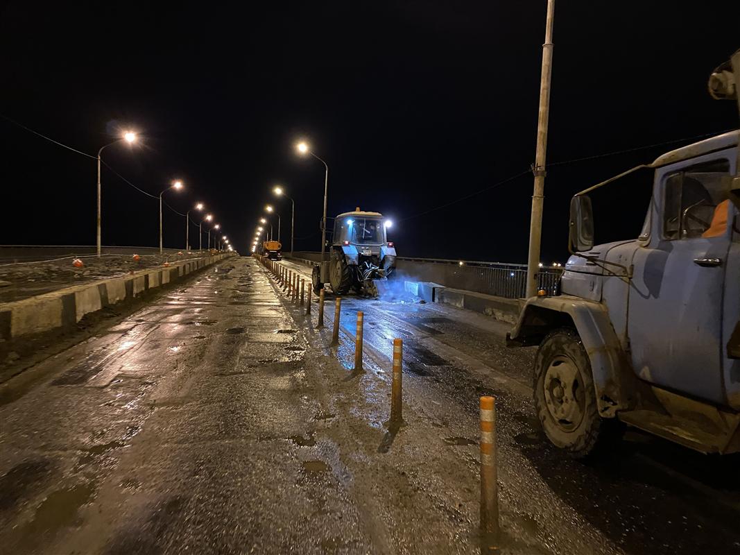 Дорожники восстановят асфальт на мосту через Костромку