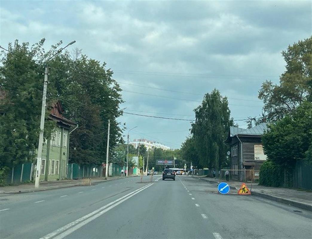 Костромские улицы, по которым проходил маршрут большегрузов, отремонтируют по нацпроекту