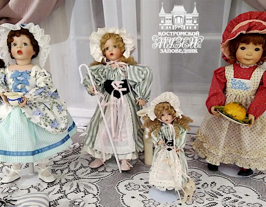 «Гостиная коллекционера»: кукол из разных эпох увидят костромичи на новой выставке 