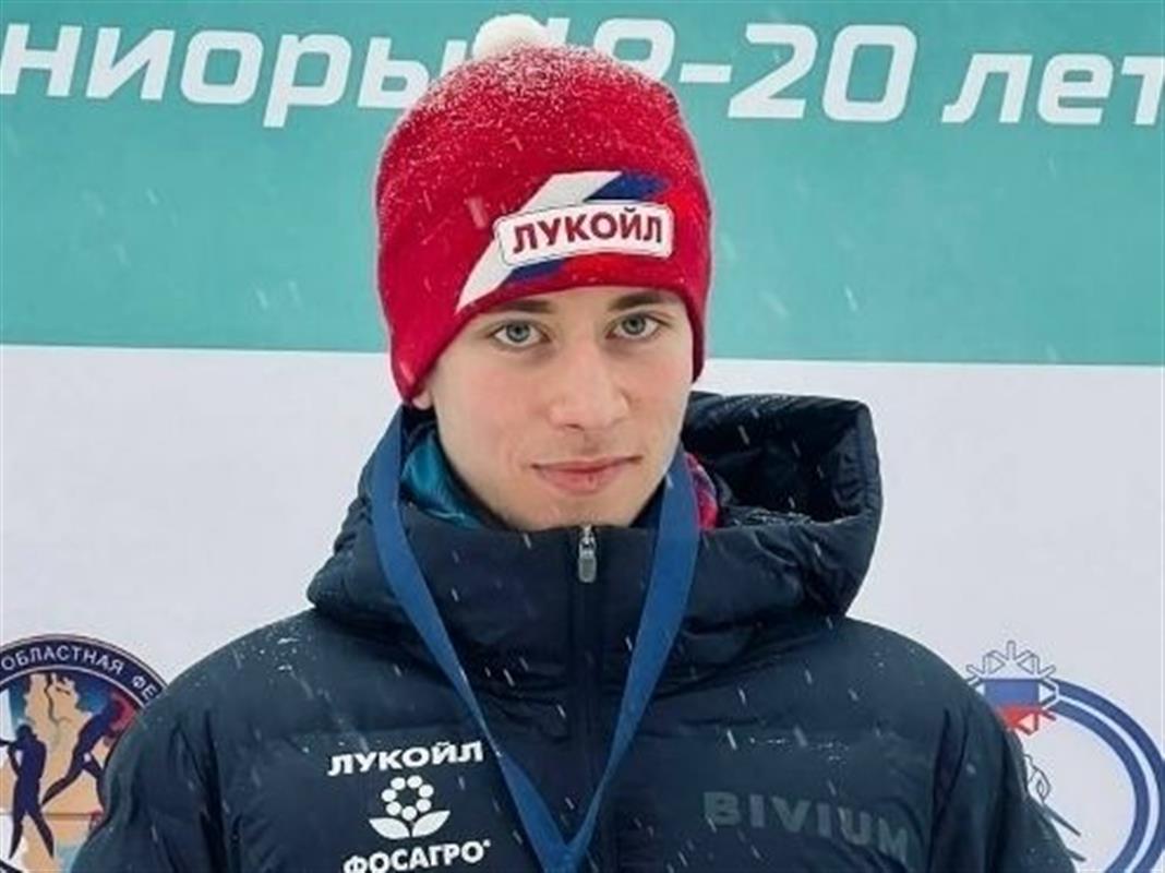 Костромич Андрей Сахаров участвует в этапе Кубка России по лыжным гонкам