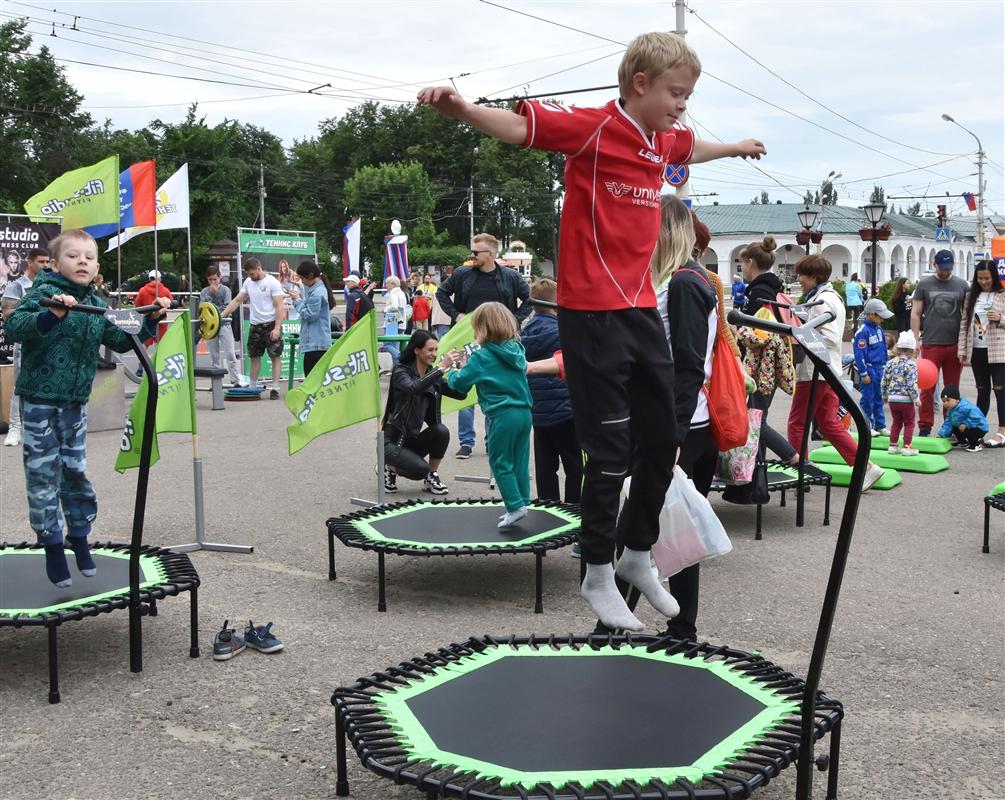 В воскресенье в центре Костромы будут работать творческие и спортивные площадки
