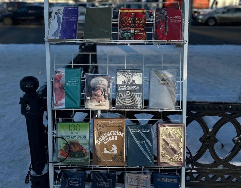 В центре Костромы появилась полка для буккроссинга