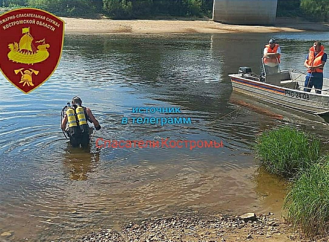 37-летний житель Костромской области утонул в реке во время купания