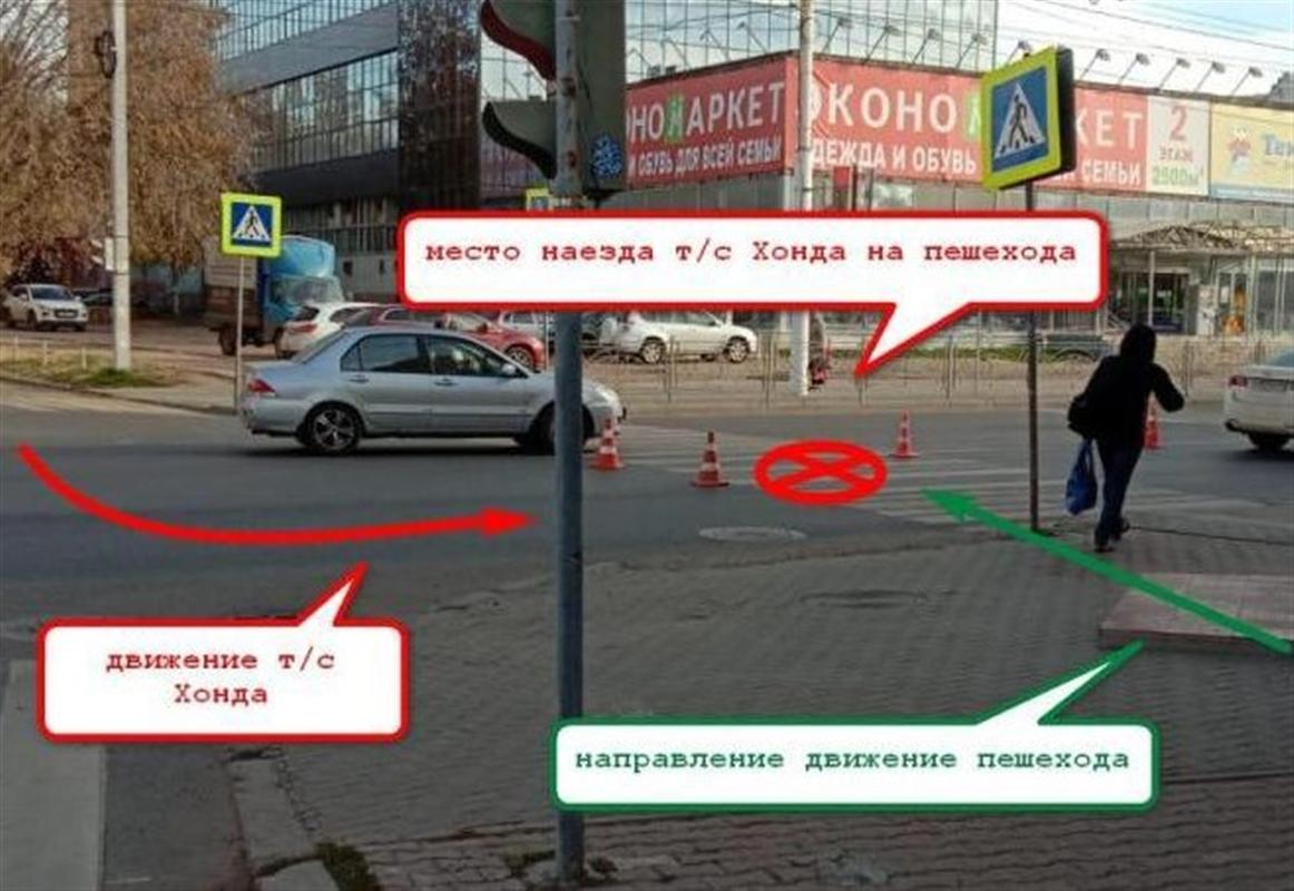 В выходные в Костроме сбили двоих пешеходов
