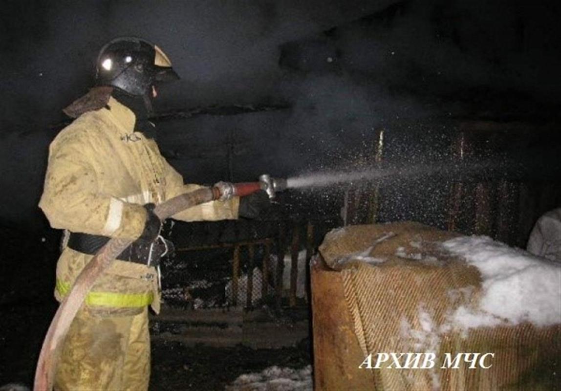 В Костромской области во время пожара погибли женщина с ребенком
