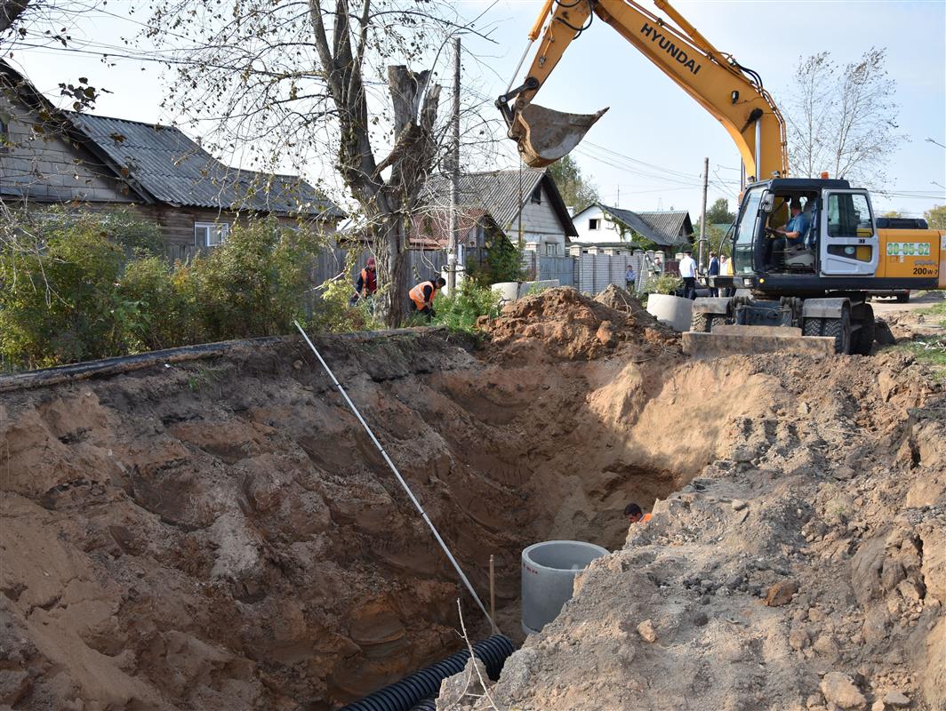 В четырех районах города по инициативе жителей будут проложены канализационные сети.
