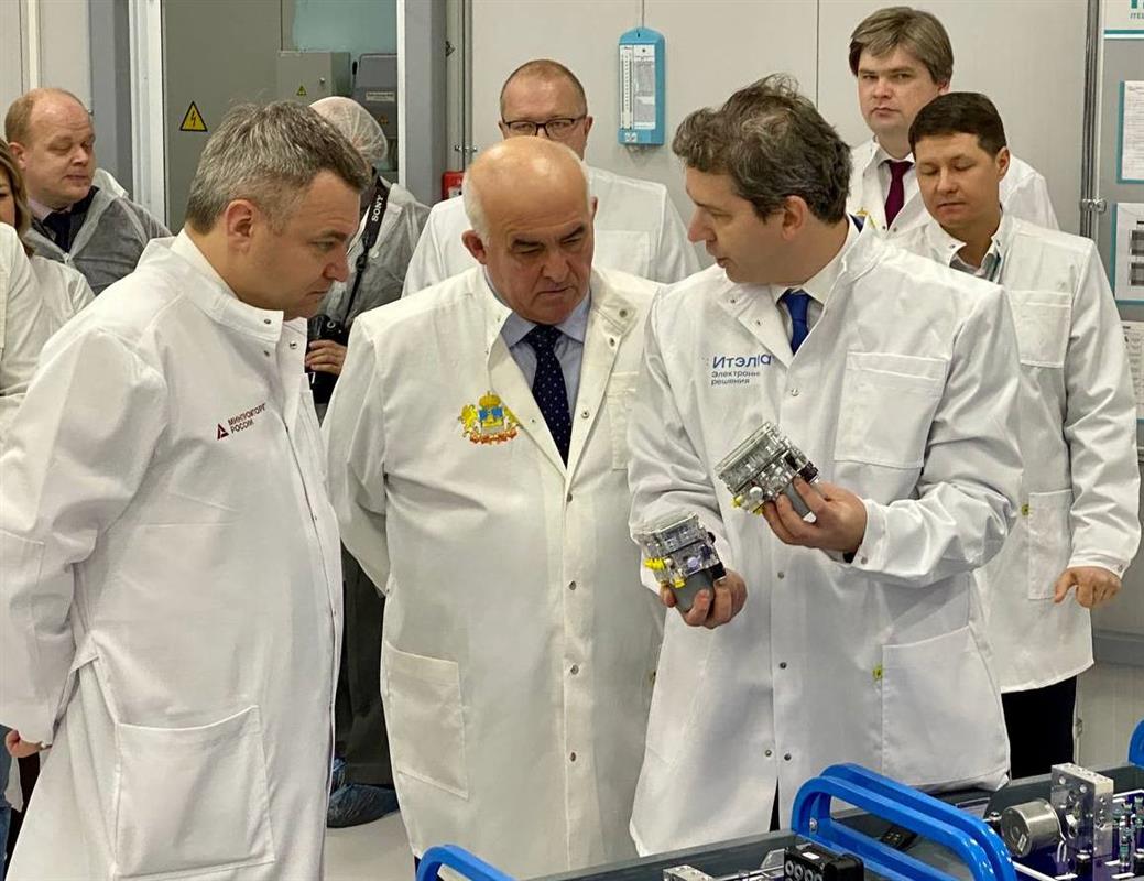 Губернатор Сергей Ситников открыл первое российское производство ESС в Костроме