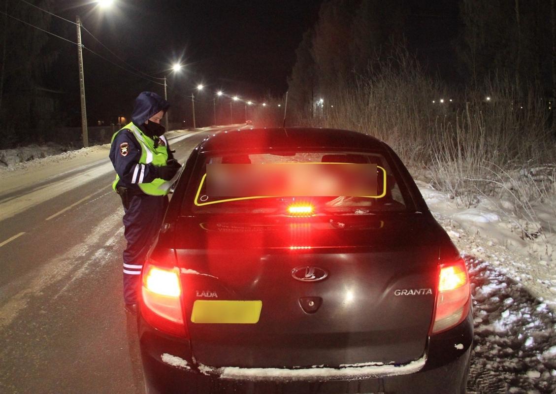Пять нетрезвых водителей обнаружили на дорогах Костромы в выходные