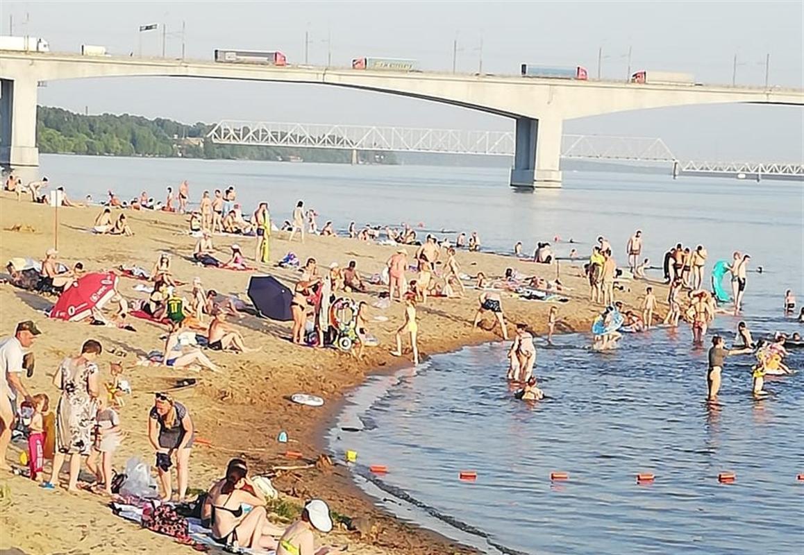 Жара в Костроме: температура воздуха на 7-10 градусов выше климатической нормы