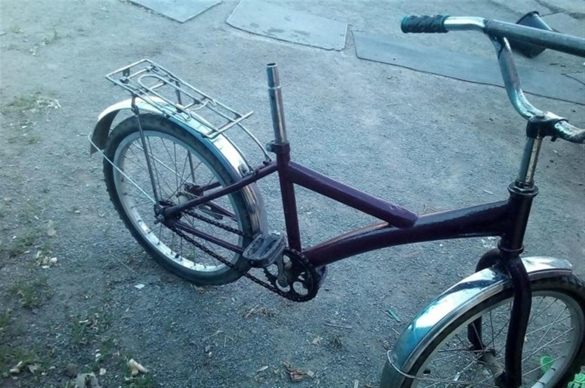 Нетрезвый костромич украл велосипед без седла и поехал на нем домой