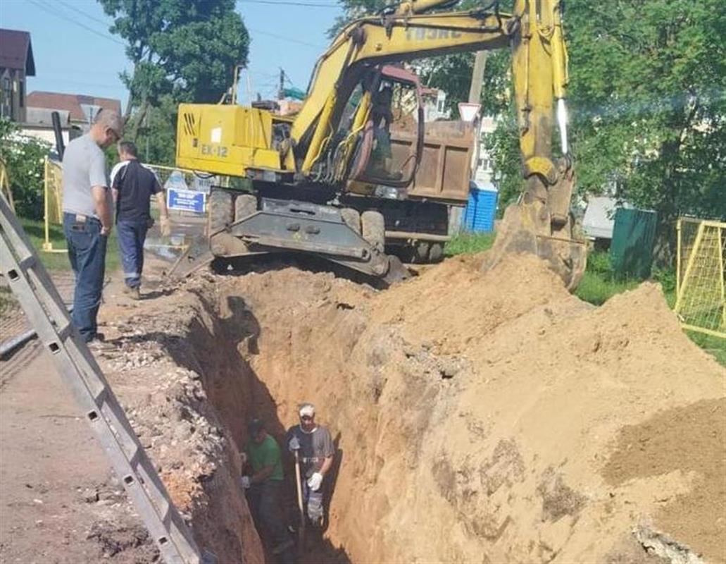 В Костроме на улице Димитрова построят сети ливневой канализации 