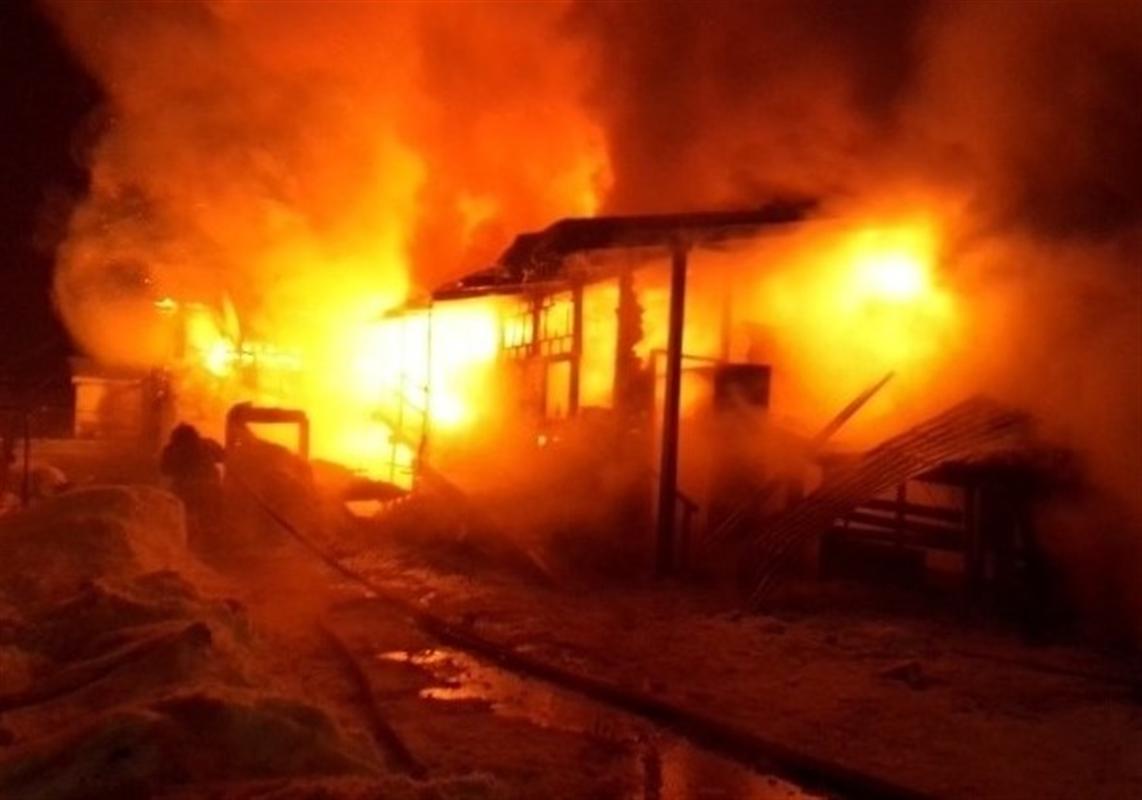 В первые дни января при пожарах в Костромской области погибло 10 человек