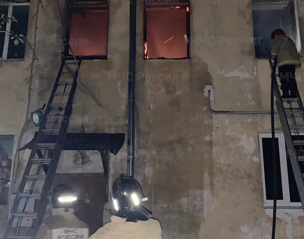 В Костроме при пожаре в жилом доме погибла женщина