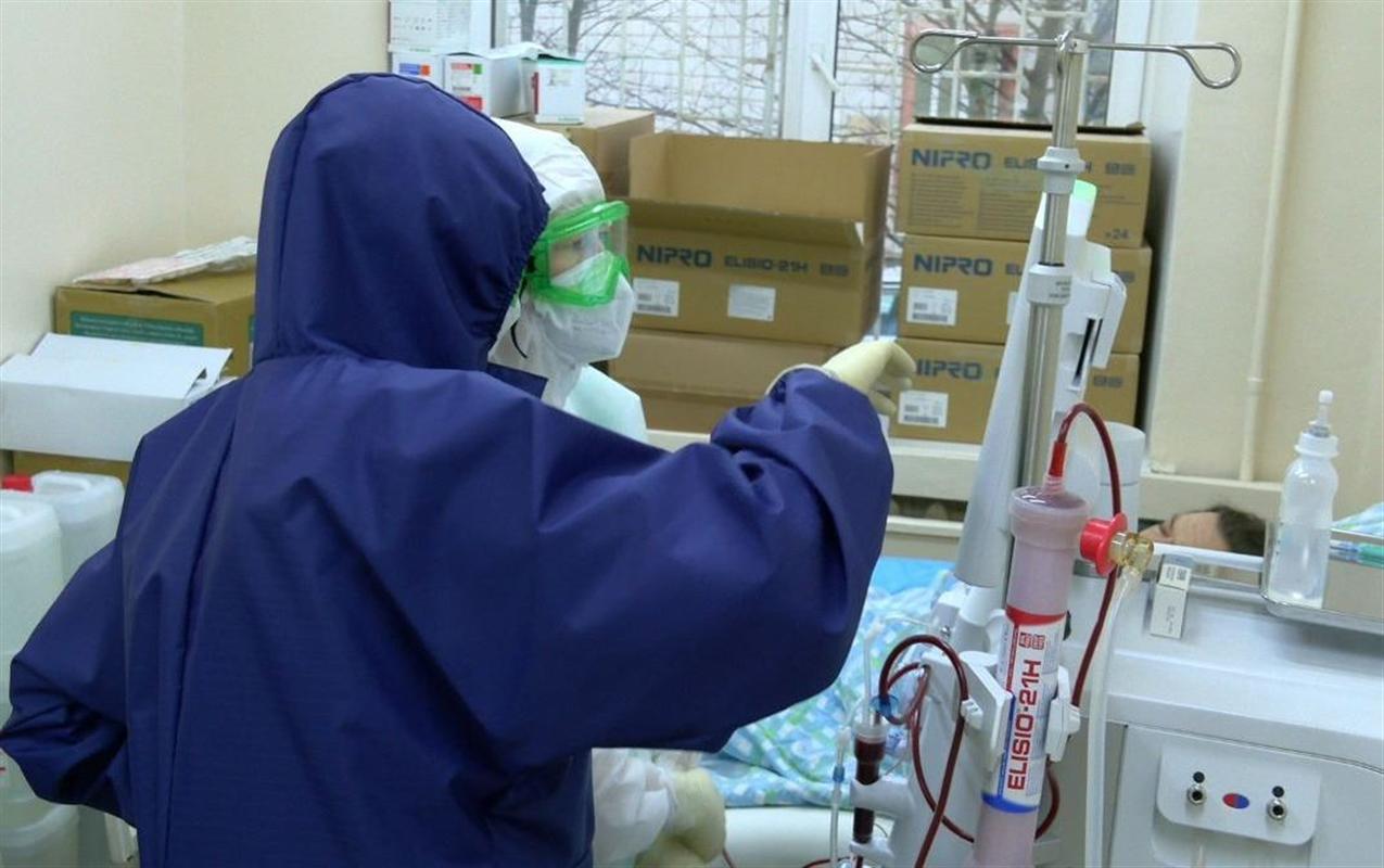 В «красной зоне» городской больницы Костромы установлен аппарат для гемодиализа