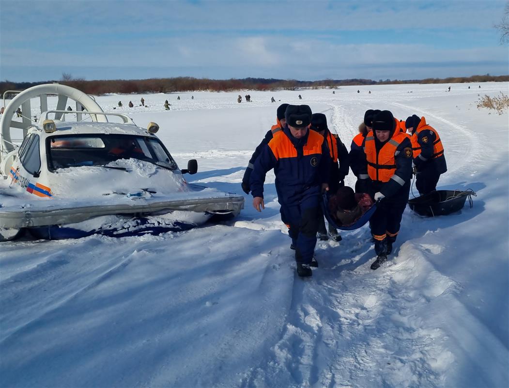 В Костромской области прошли учения по спасению людей во время весеннего половодья