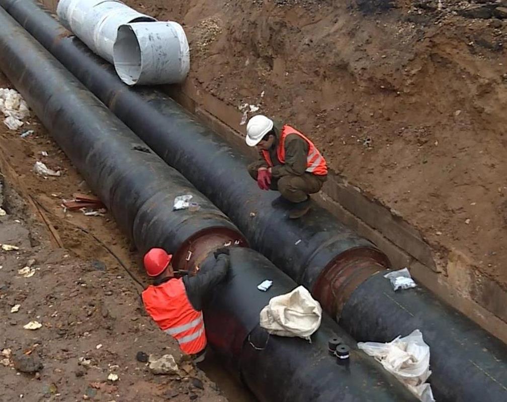 «Костромагорводоканал» ремонтирует линию водоотведения в посёлке Волжском