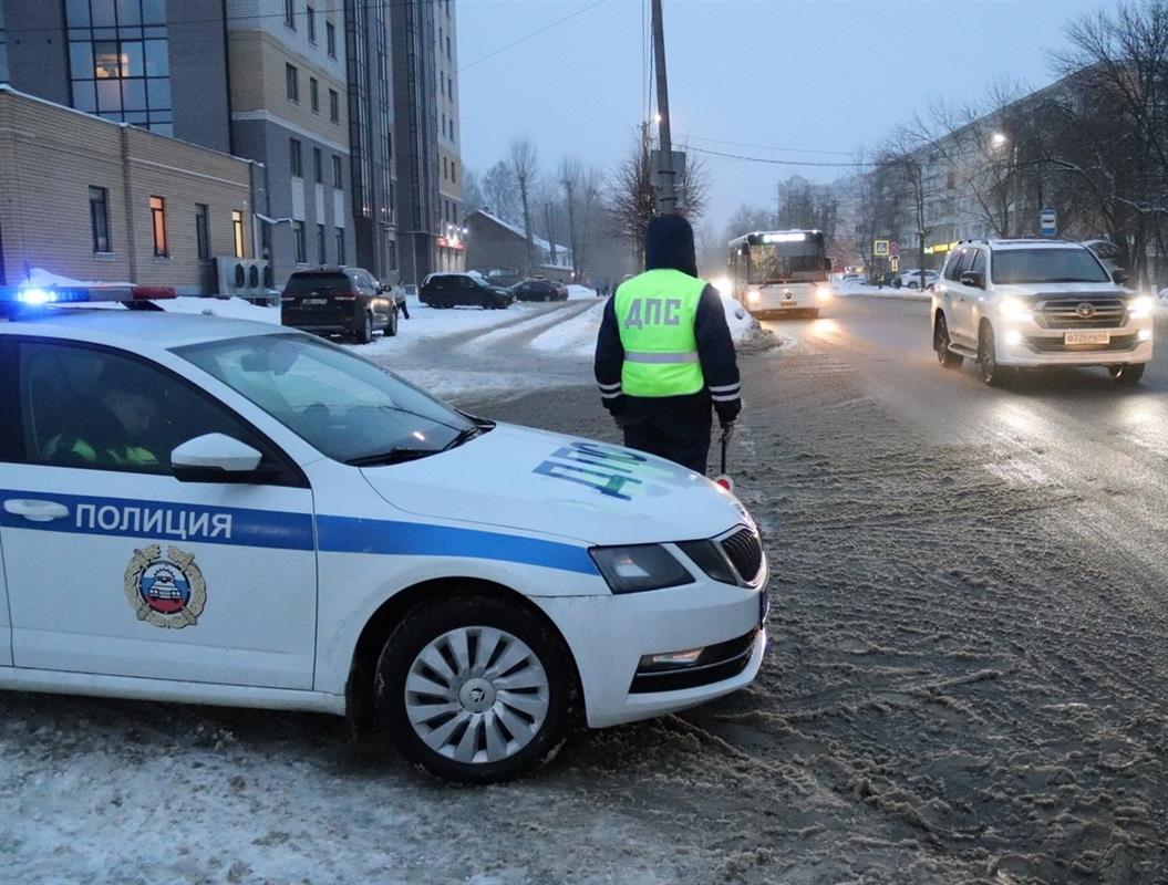 На дорогах Костромы сегодня проходят профилактические рейды Госавтоинспекции