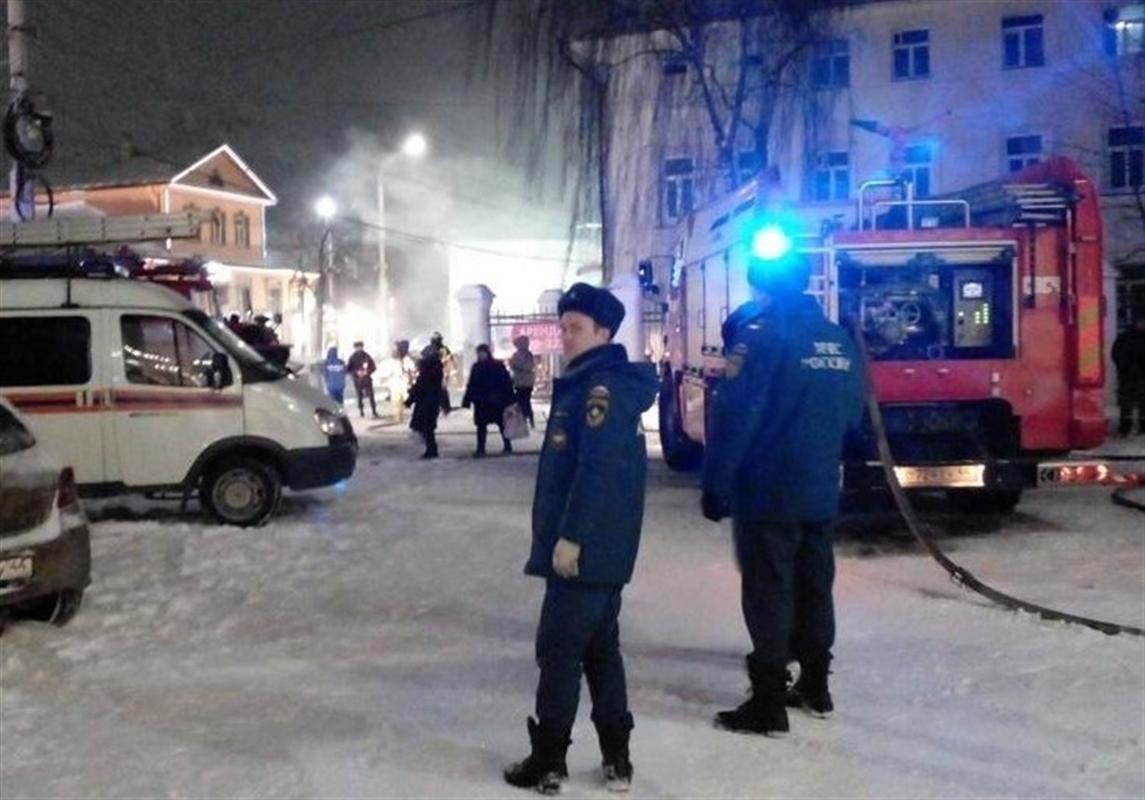 Задымление в свадебном салоне на улице Советской в Костроме оперативно ликвидировано