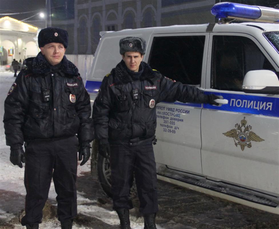 Празднование Нового года в Костромской области прошло без происшествий