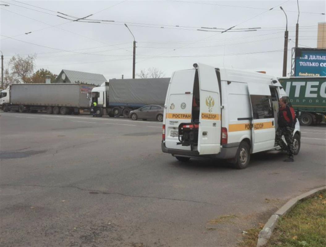 В Костроме штрафуют водителей большегрузов, нарушающих правила проезда