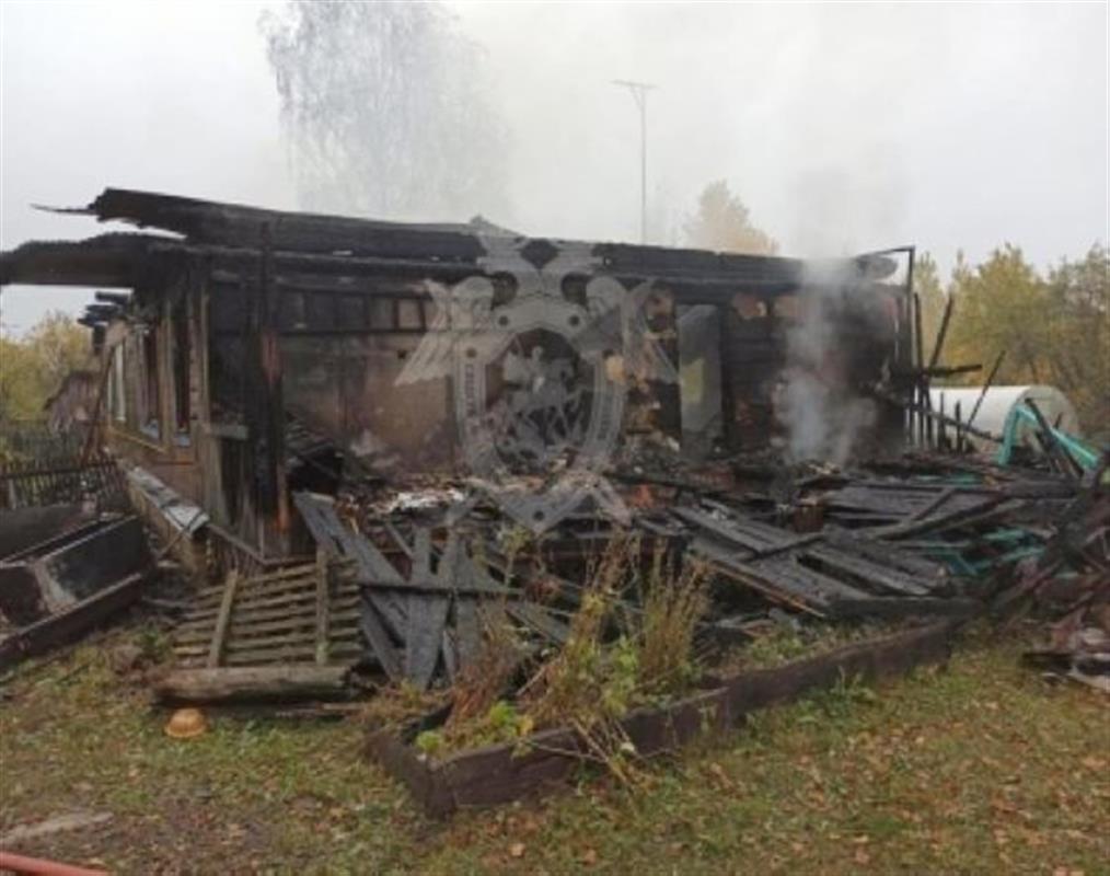 В Костромской области при пожаре в жилом доме погиб 51-летний мужчина