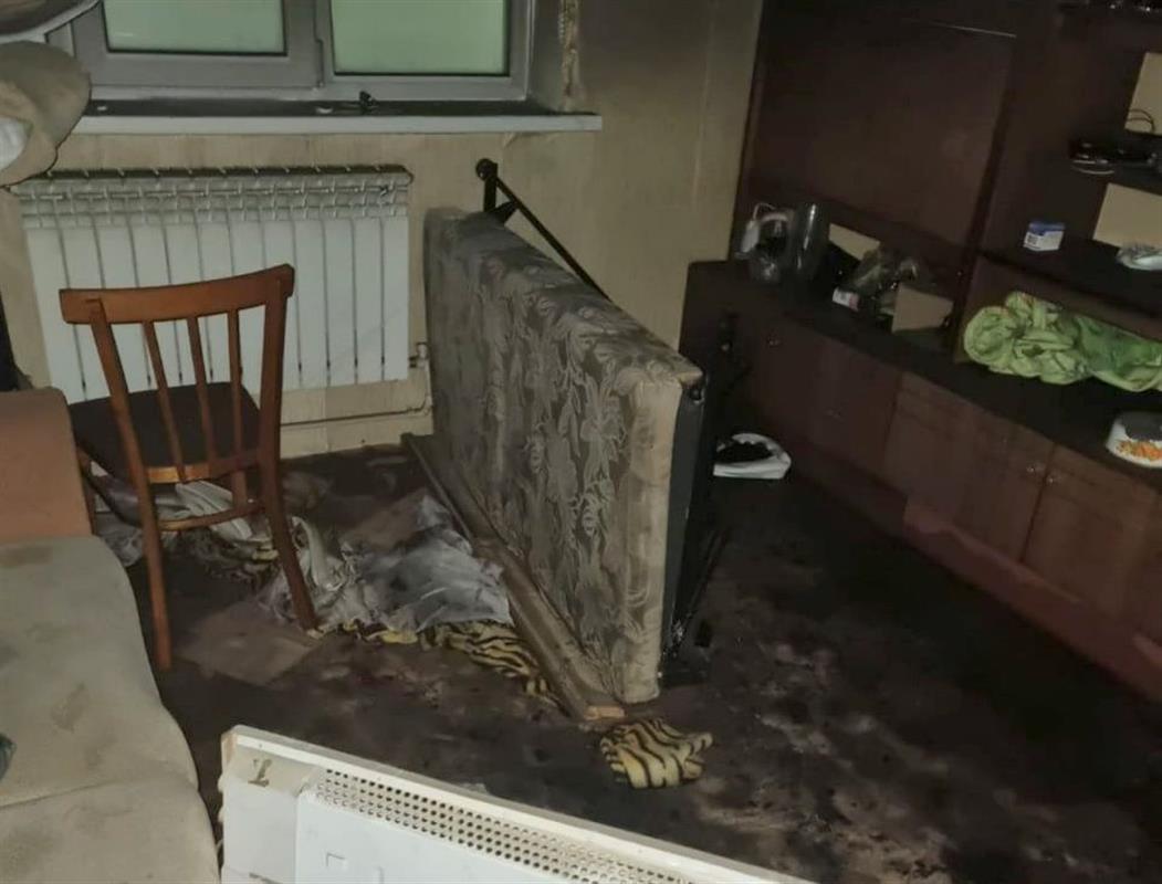 В костромском микрорайоне Венеция снова горела квартира в жилом доме