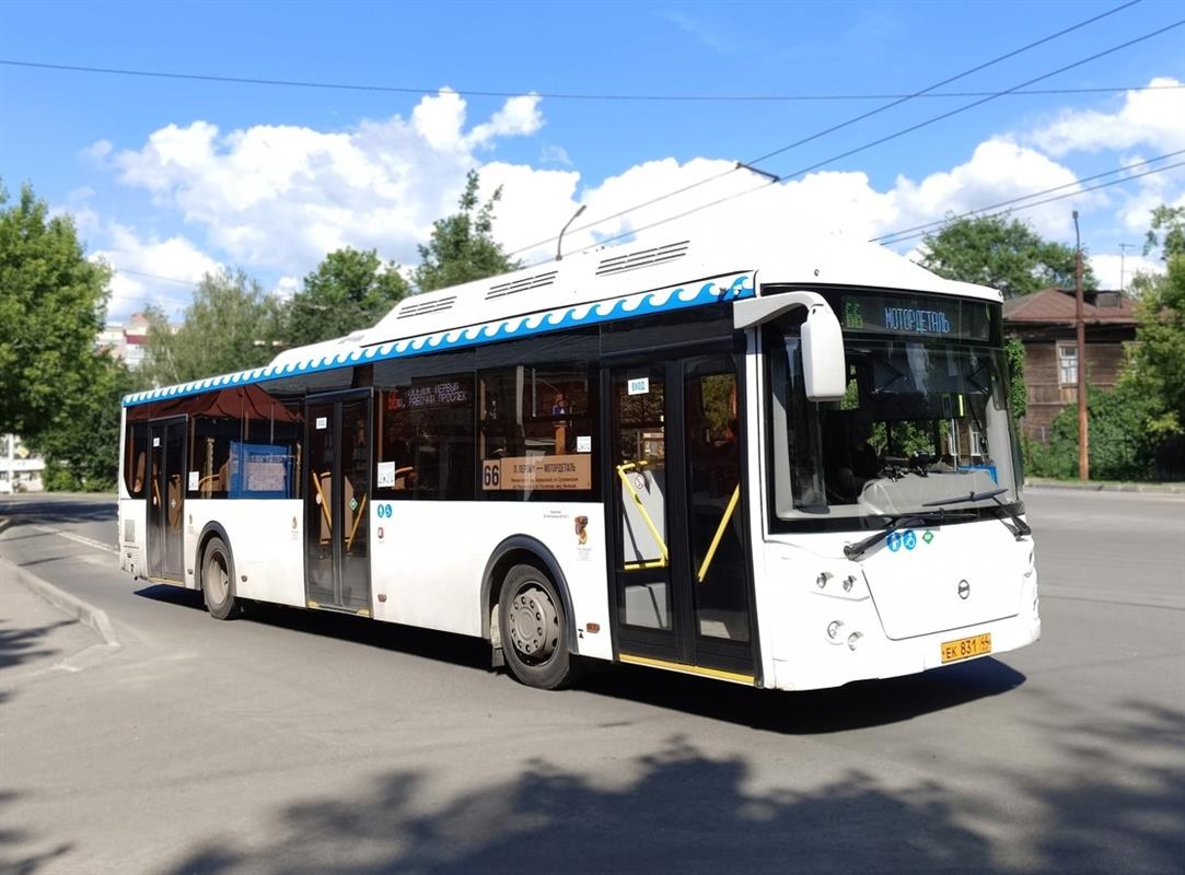 С понедельника в Костроме временно изменятся маршруты некоторых автобусов 