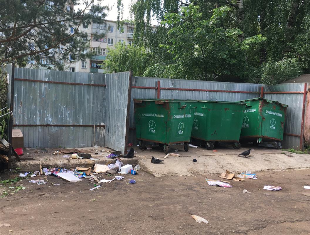 В Костроме проверяют содержание контейнерных площадок вблизи жилых домов